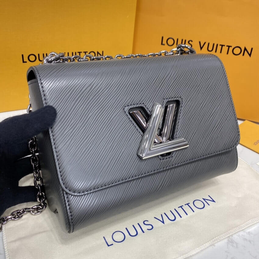 Louis Vuitton Epi Leather Twist MM M56530 Gray
