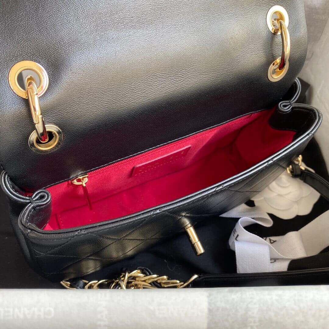Chanel Lambskin Medium Flap Bag AS2318