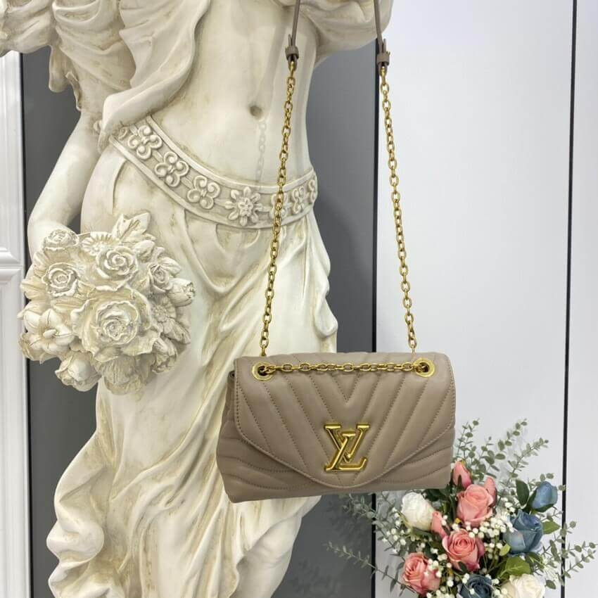 Louis Vuitton New Wave Chain Bag M58550 Dark Taupe