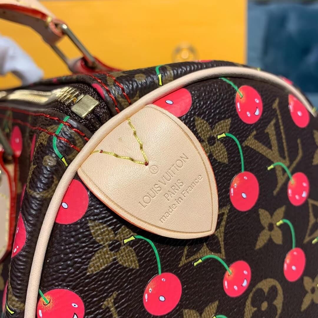 Louis Vuitton Monogram Cerises Speedy 25 M41108