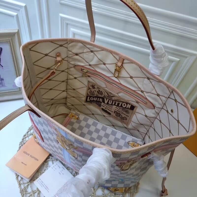 Louis Vuitton Summer Trunks Printed Neverfull MM M41065