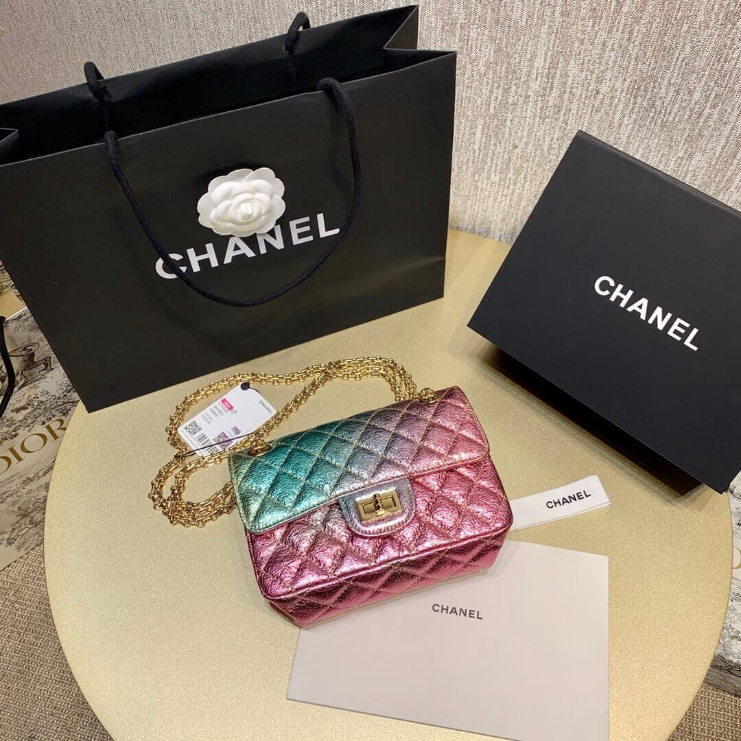 Chanel Rainbow Reissue 2.55 Mini Flap Bag A69900