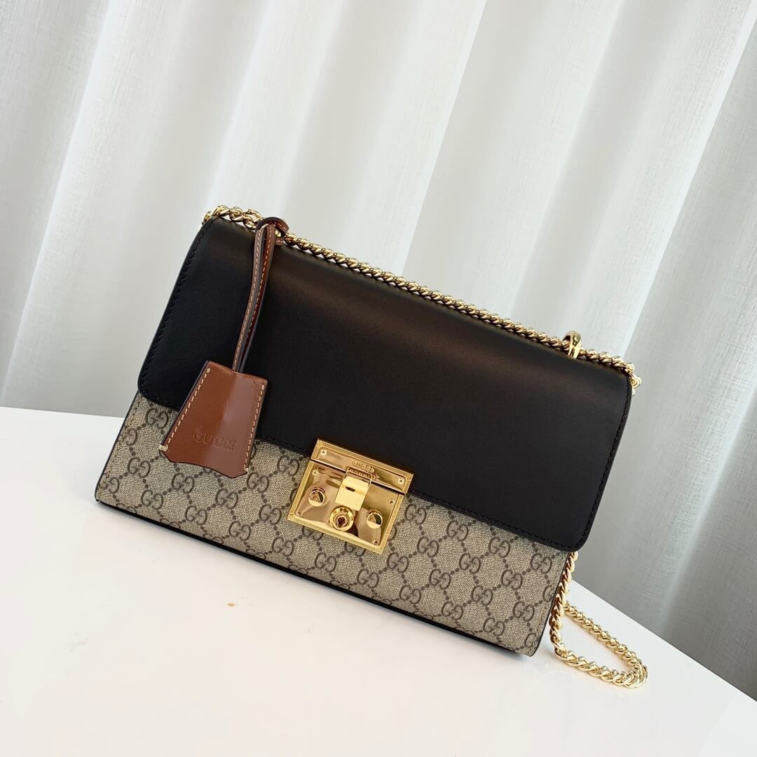 Gucci Padlock Medium GG Shoulder Bag 409486