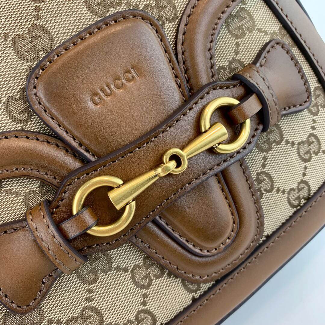 Gucci Lady Web Original GG Shoulder Bag 384821