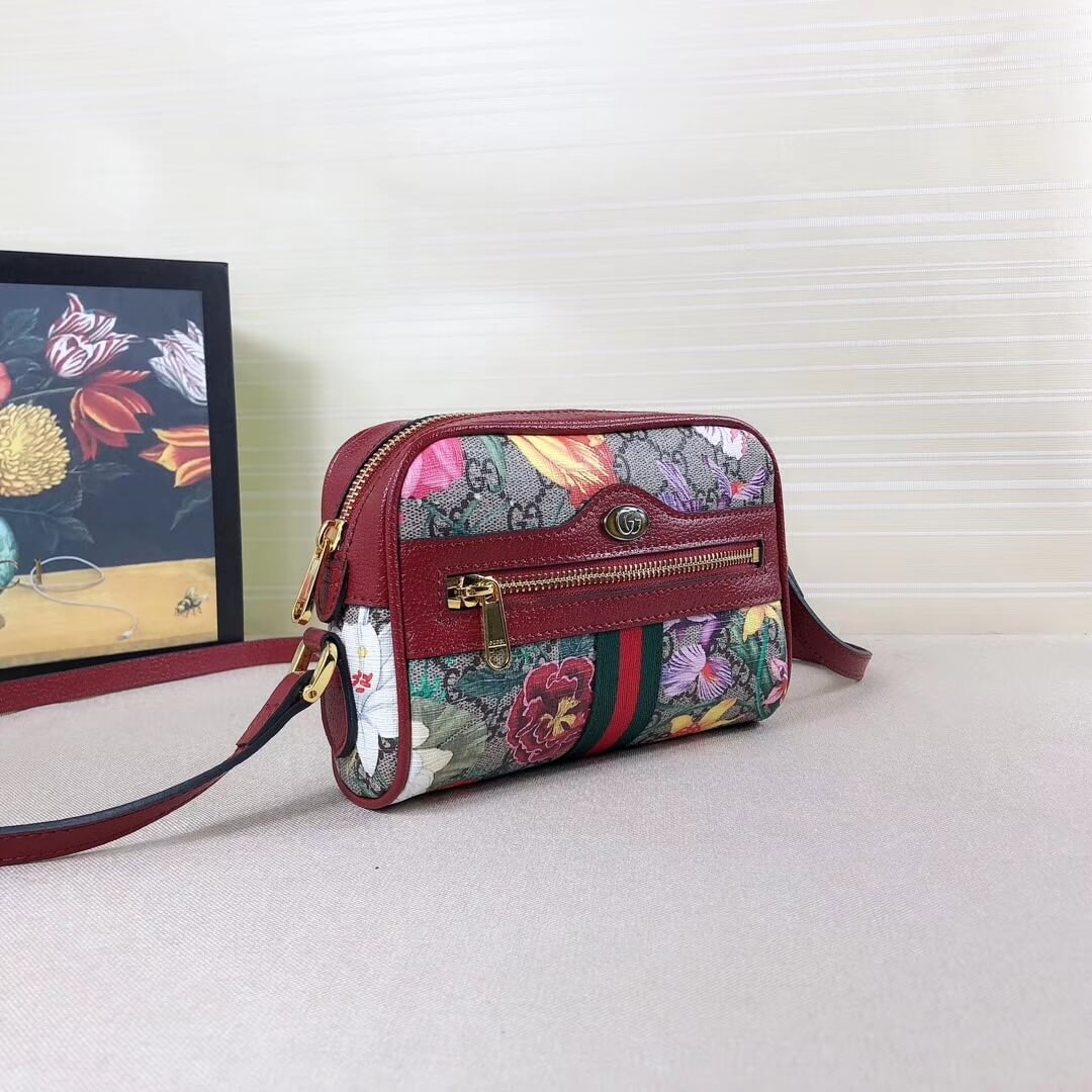 Gucci Ophidia GG Flora Mini Bag 517350