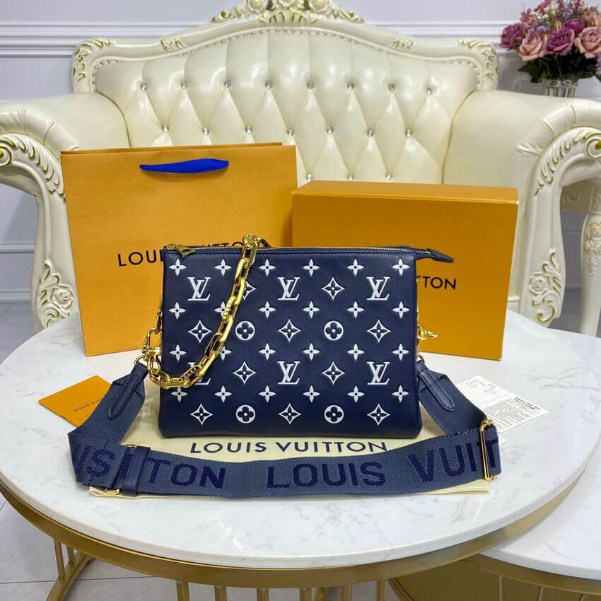 Louis Vuitton Coussin PM M57790 Navy Blue