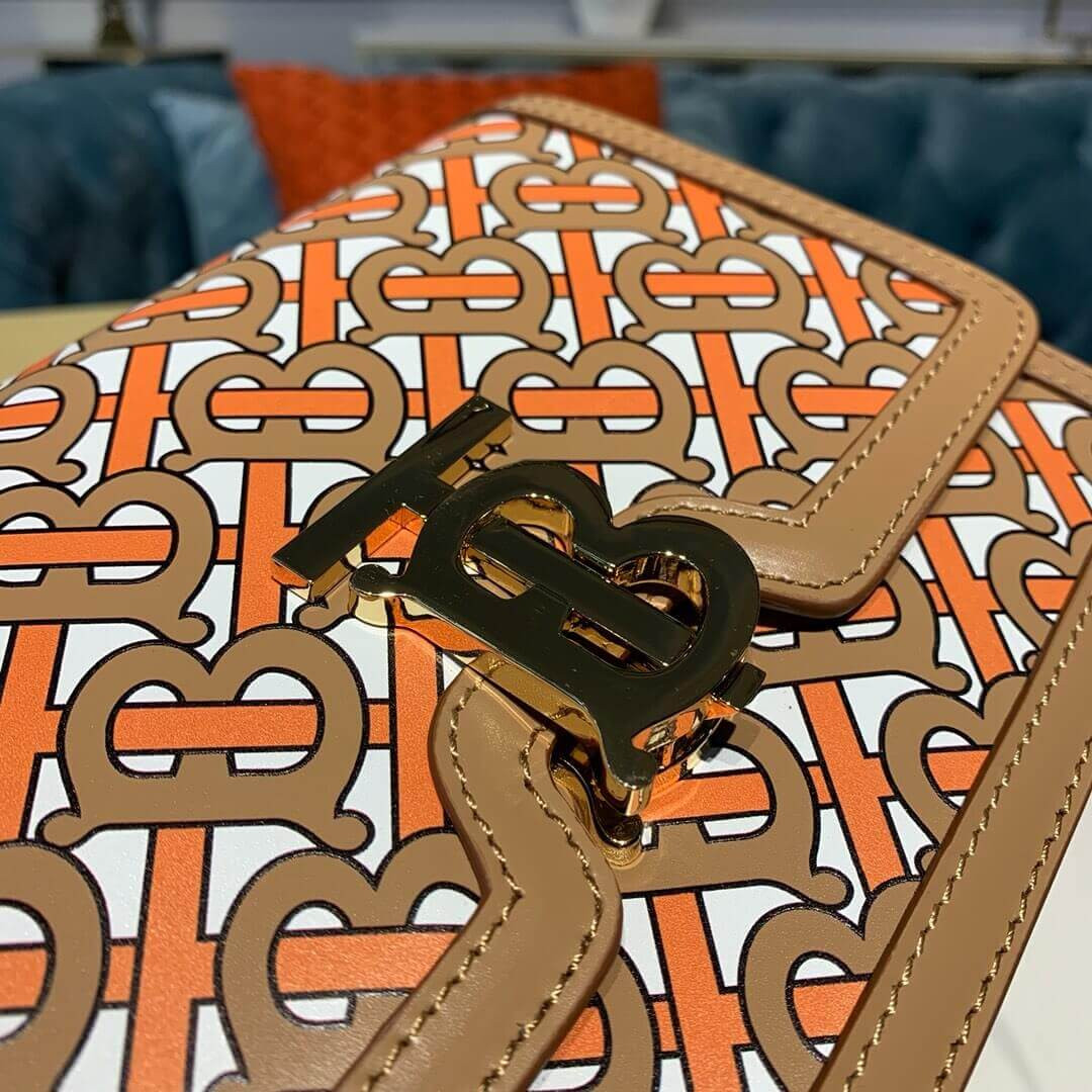 Burberry Small Monogram Lambskin TB Bag 80147841