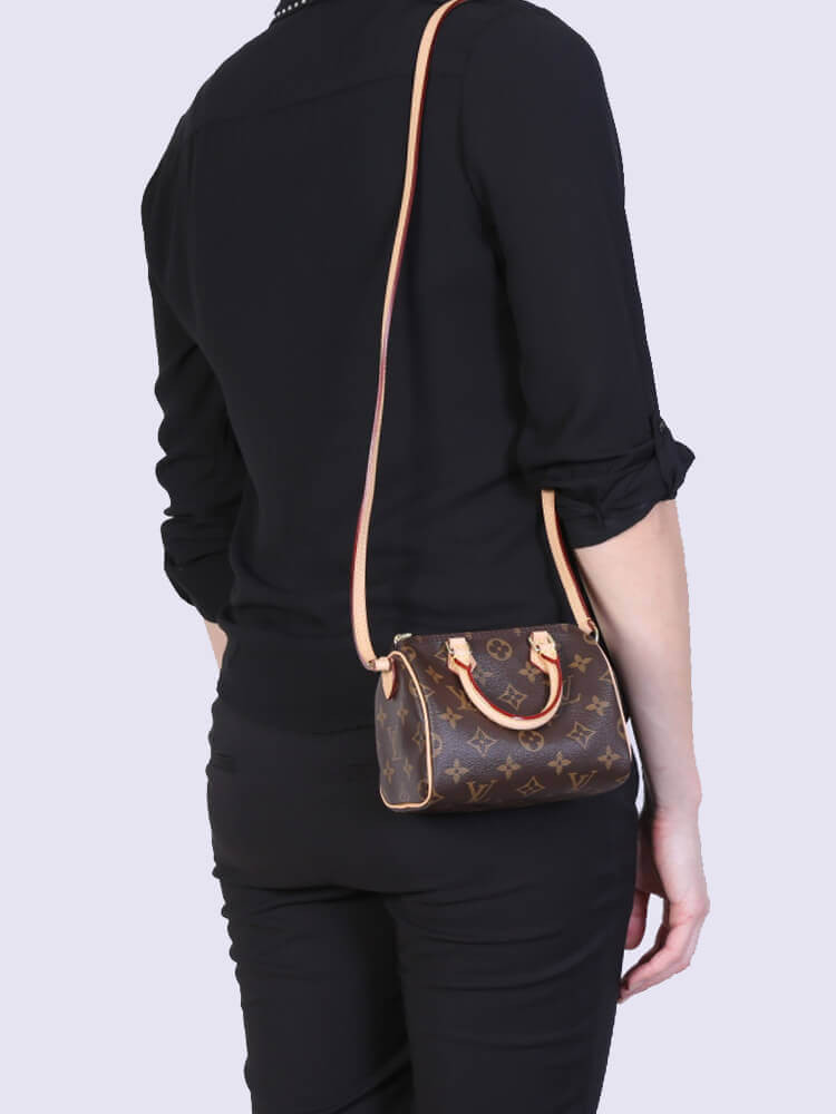 Louis Vuitton Monogram Canvas Nano Speedy M61252