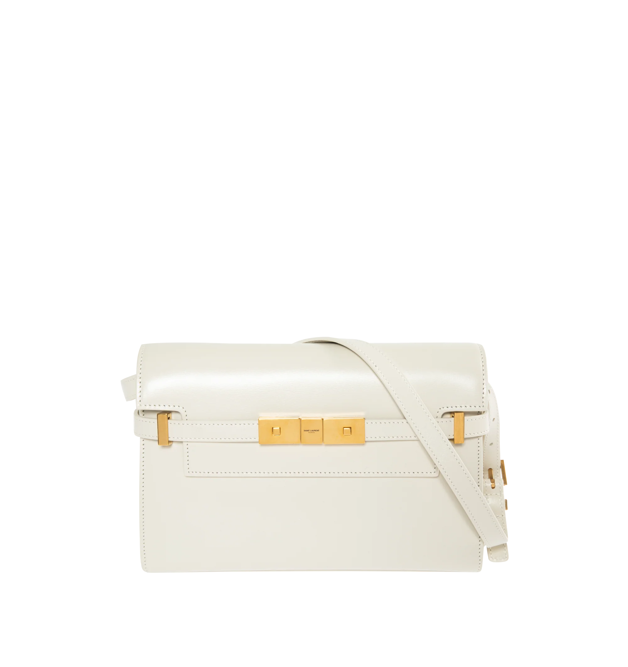 MANHATTAN SMALL LEATHER BOX BAG