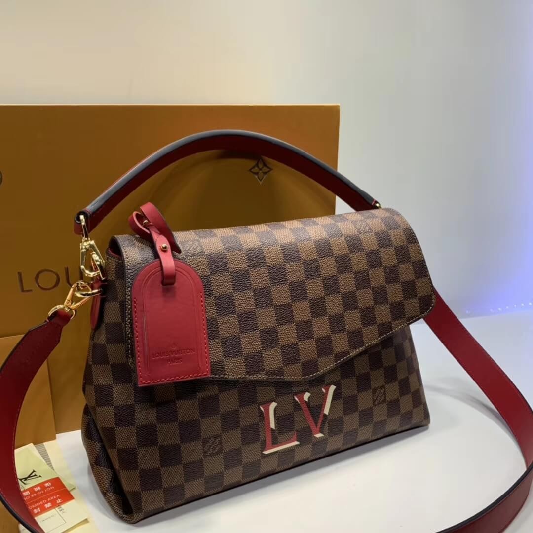 Louis Vuitton Damier Ebene Canvas Beaubourg MM N40176