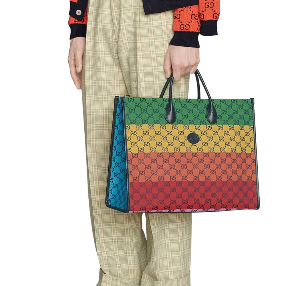 Gucci GG Multicolour Large Tote Bag 659980
