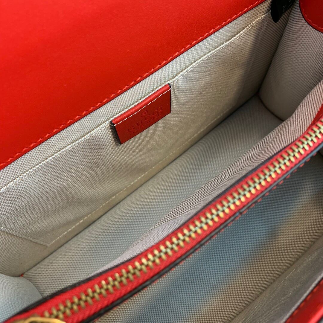 Gucci Dionysus Medium Top Handle Bag 448075 Red/White/Blue