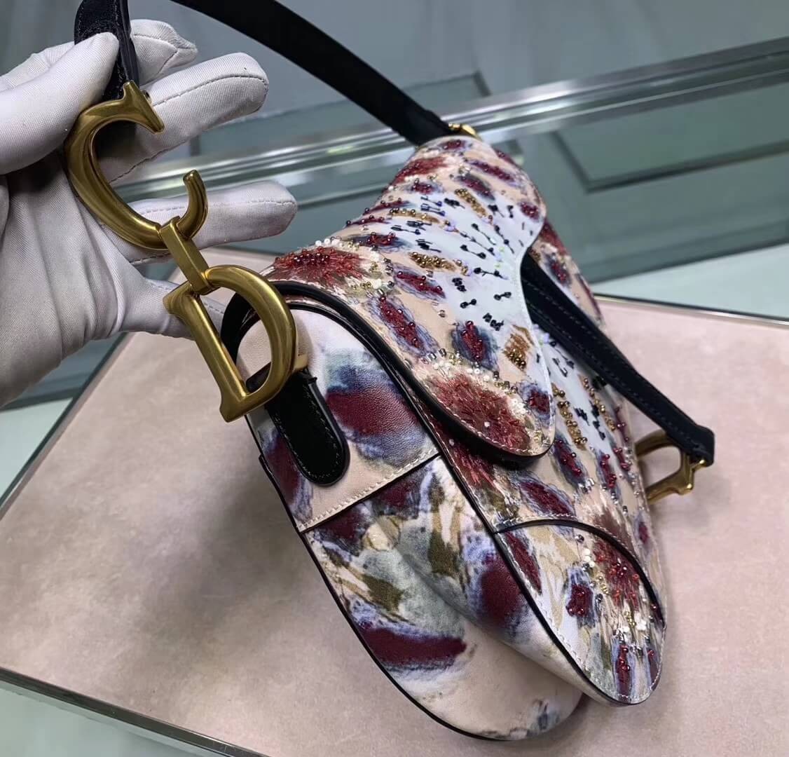 Christian Dior KaleiDiorscopic Saddle Bag M0446