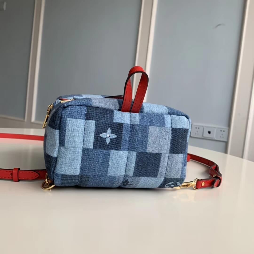 Louis Vuitton Monogram Denim Canvas Palm Springs Mini M45043