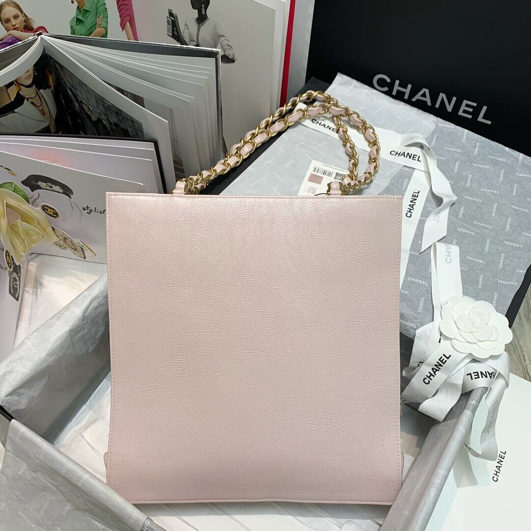 Chanel Shiny Aged Calfskin Shopping Bag AS1945