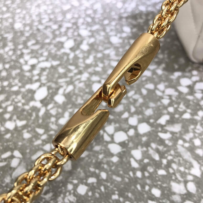 Valentino Roman Stud The Shoulder Bag In Nappa With Chain 1189S