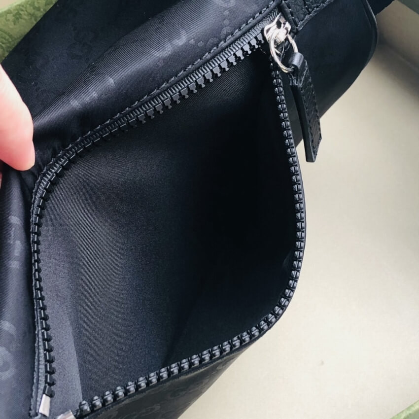 Gucci GG Guccissima Nylon Waist Crossbody Bag 449182