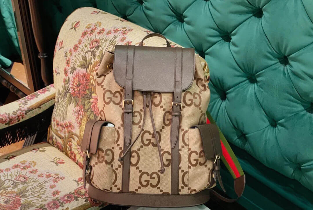 Gucci Backpack With Jumbo GG 678829