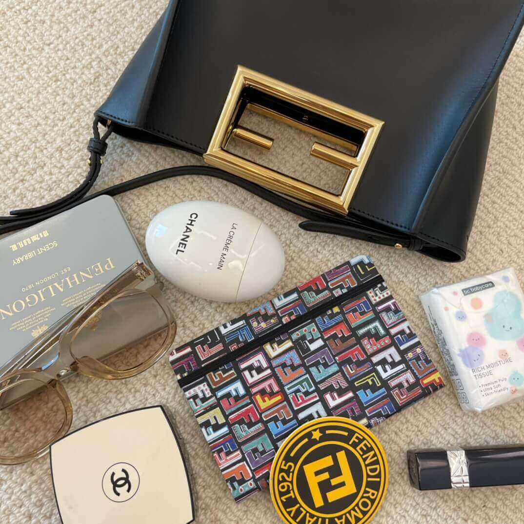 Fendi Calf Leather Small Way Bag 8BS054