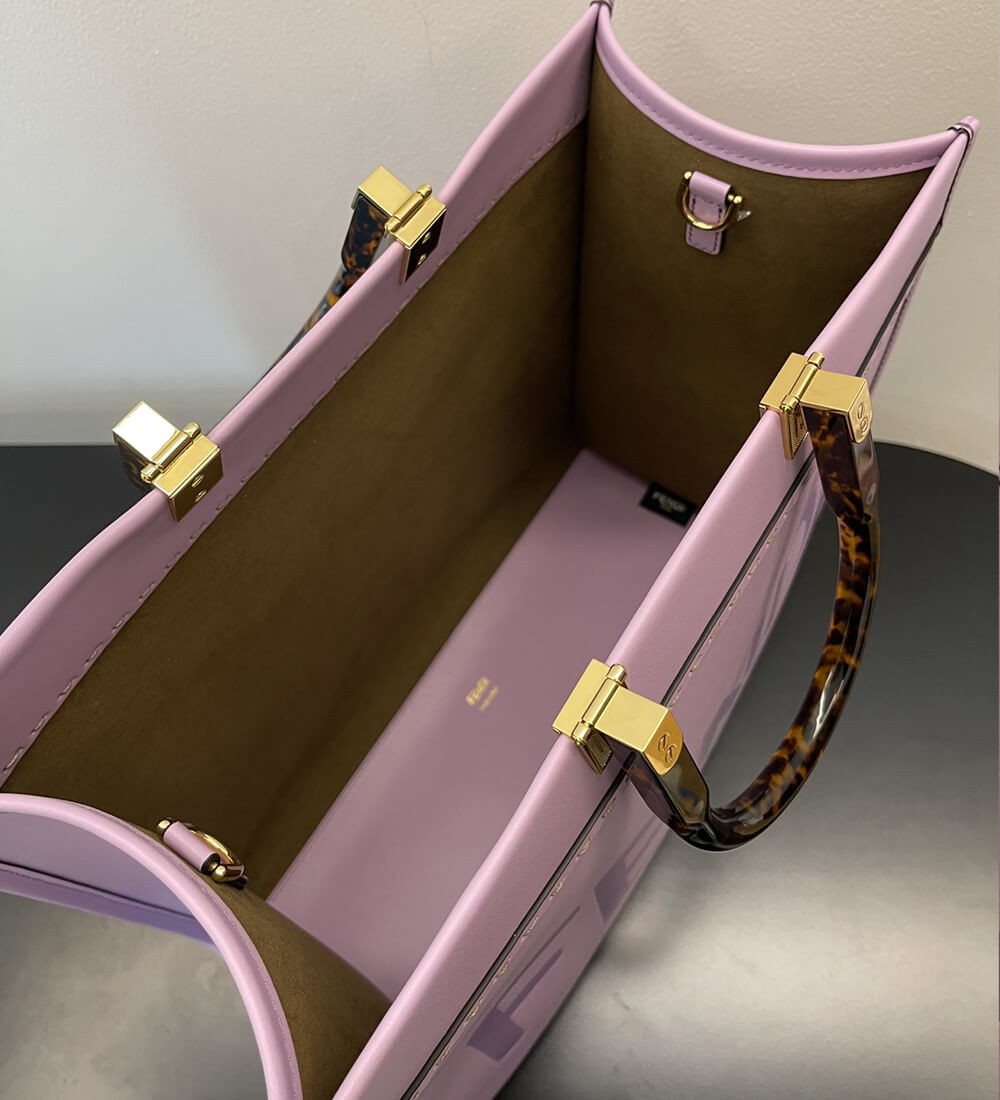 Fendi Medium Sunshine Shopper 8BH386 Purple