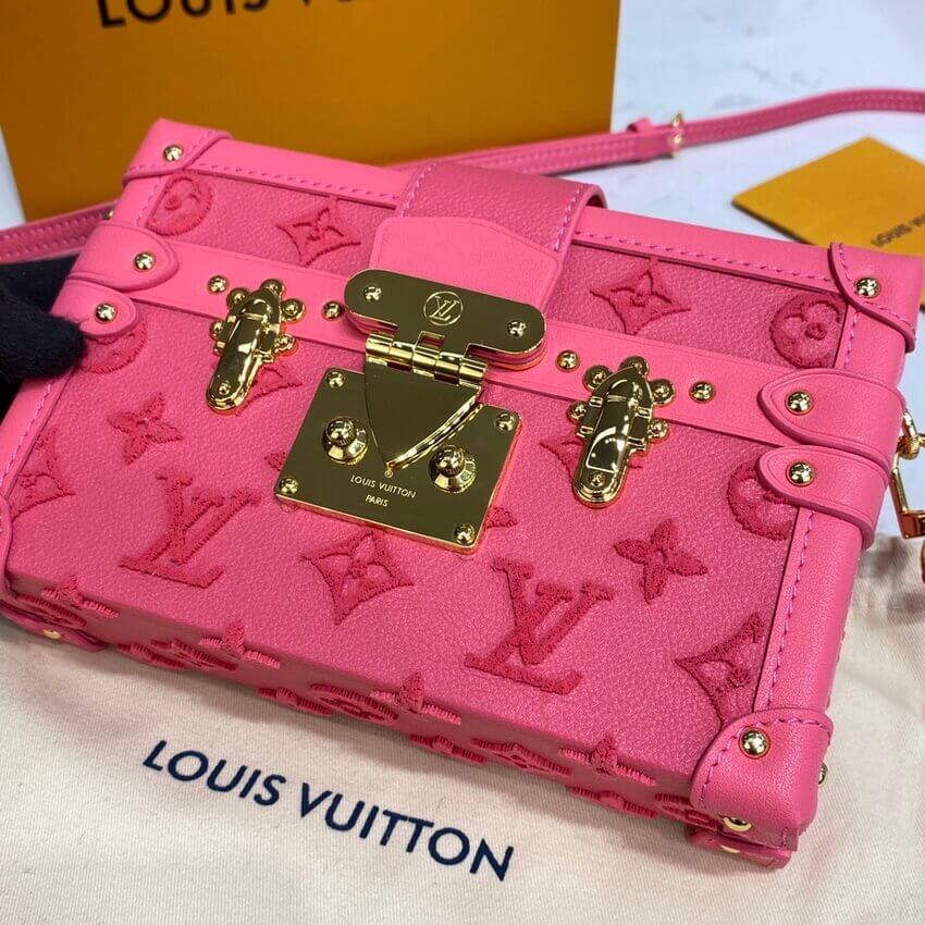 Louis Vuitton Petite Malle Bag M20745 Fluo Pink