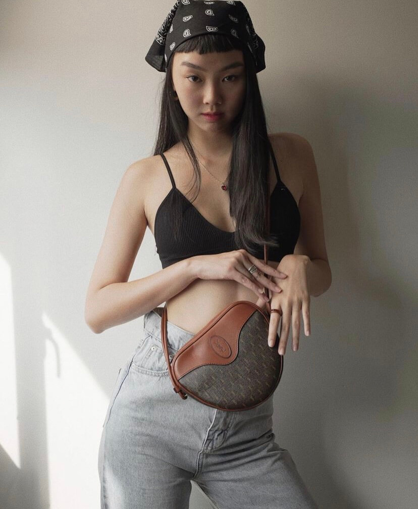 Saint Laurent YSL Le Monogramme Cœur Bag 675260 Chestnut