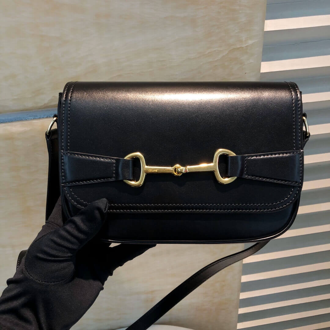 Celine Medium Crecy Bag In Satinated Calfskin 191373
