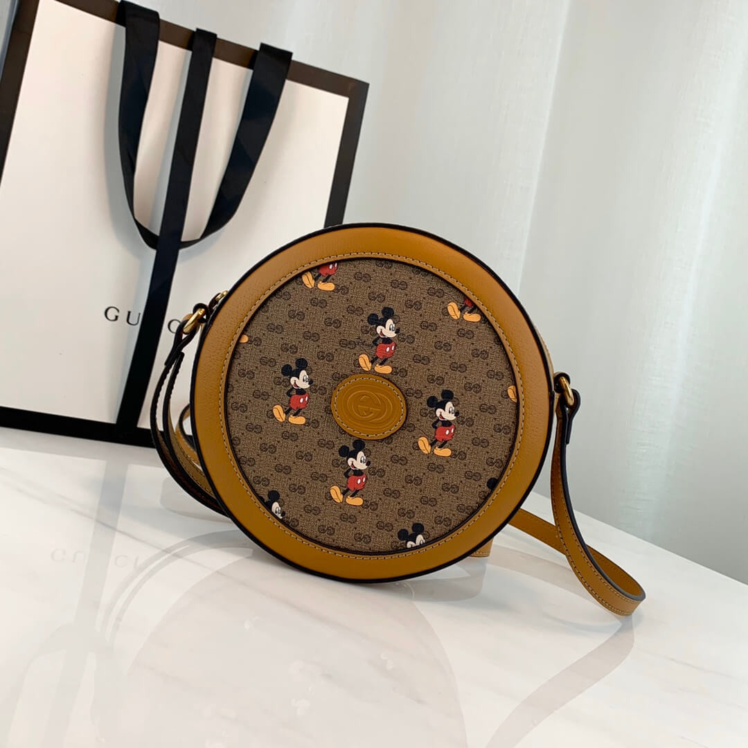 Disney x Gucci Round Shoulder Bag 603938