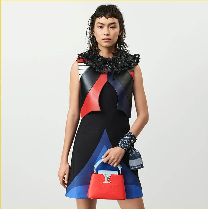 Louis Vuitton Taurillon Leather Capucines Mini M57520