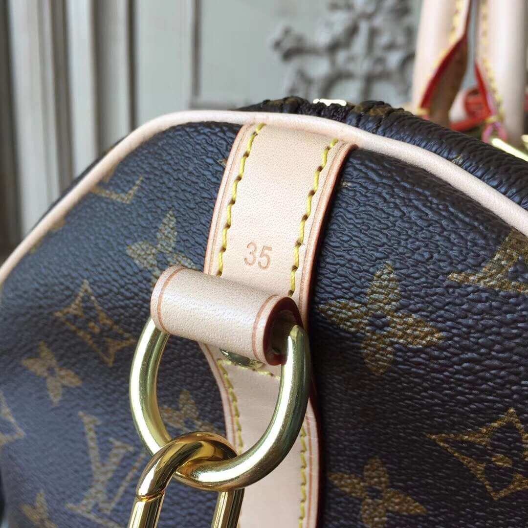 Louis Vuitton Monogram Canvas Speedy Bandouliere 35 M41111