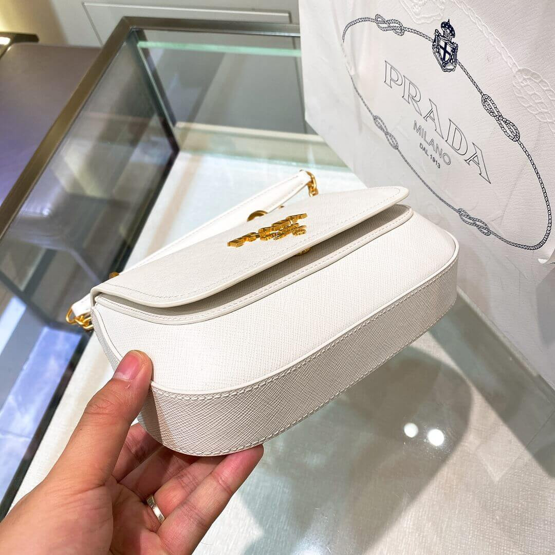 Prada Saffiano Leather Shoulder Bag 1BD275