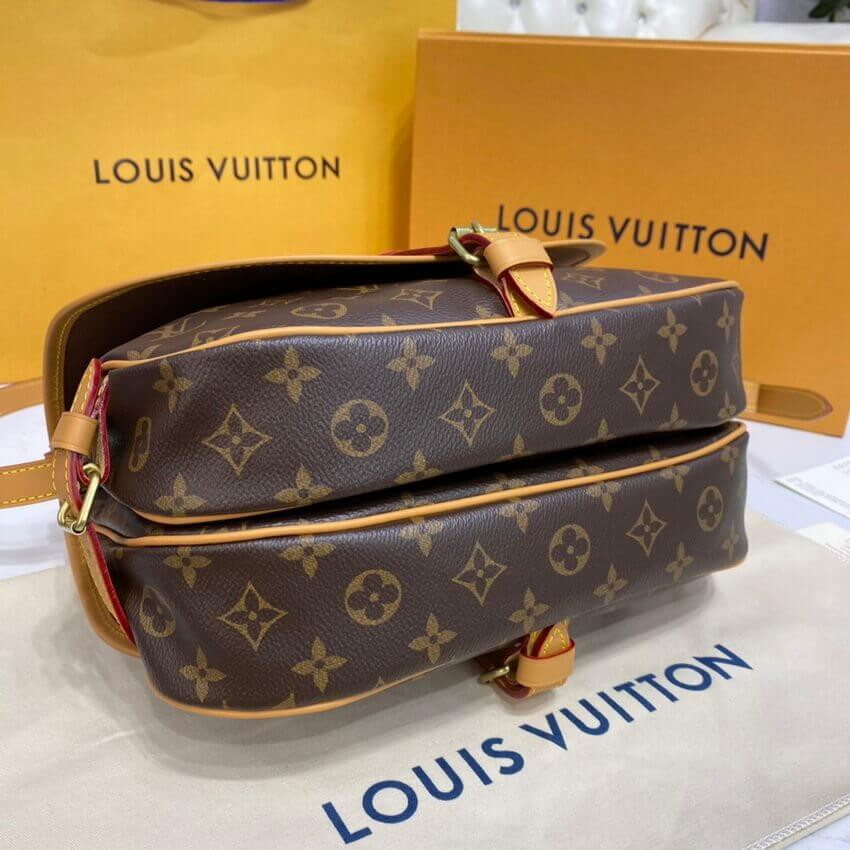 Louis Vuitton Monogram Canvas Saumur MM M42256