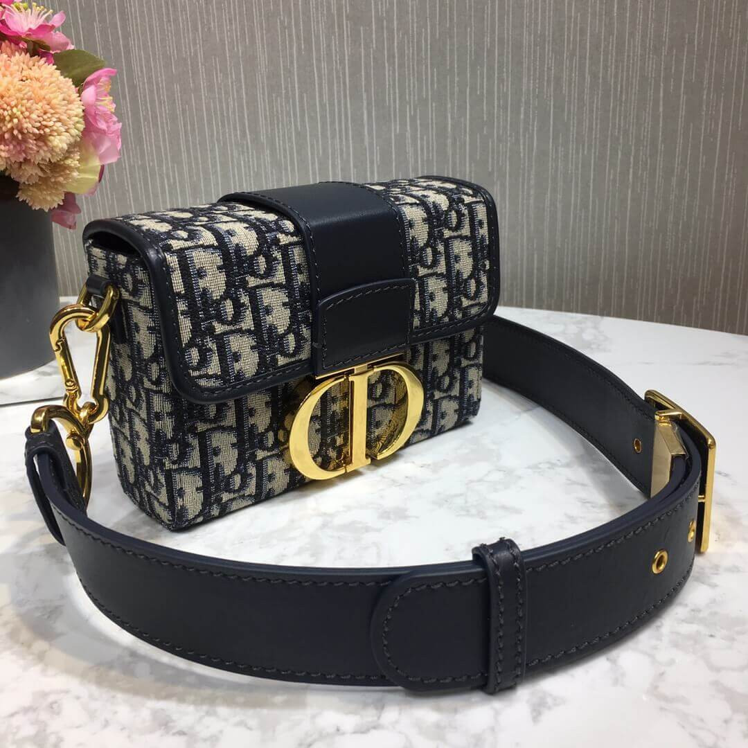 Christian Dior Oblique 30 Montaigne Box Bag M9204