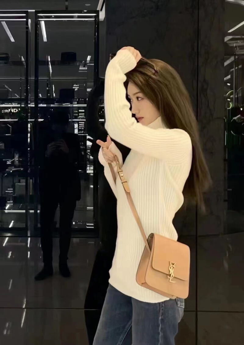 YSL Saint Laurent Kaia North South Satchel 668809