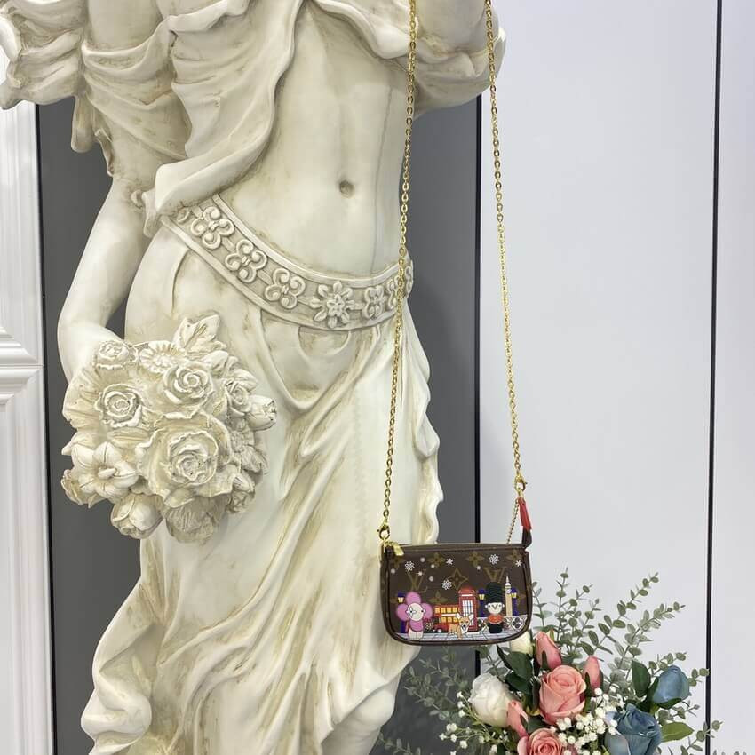 Louis Vuitton Monogram Canvas Mini Pochette Accessoires M80863