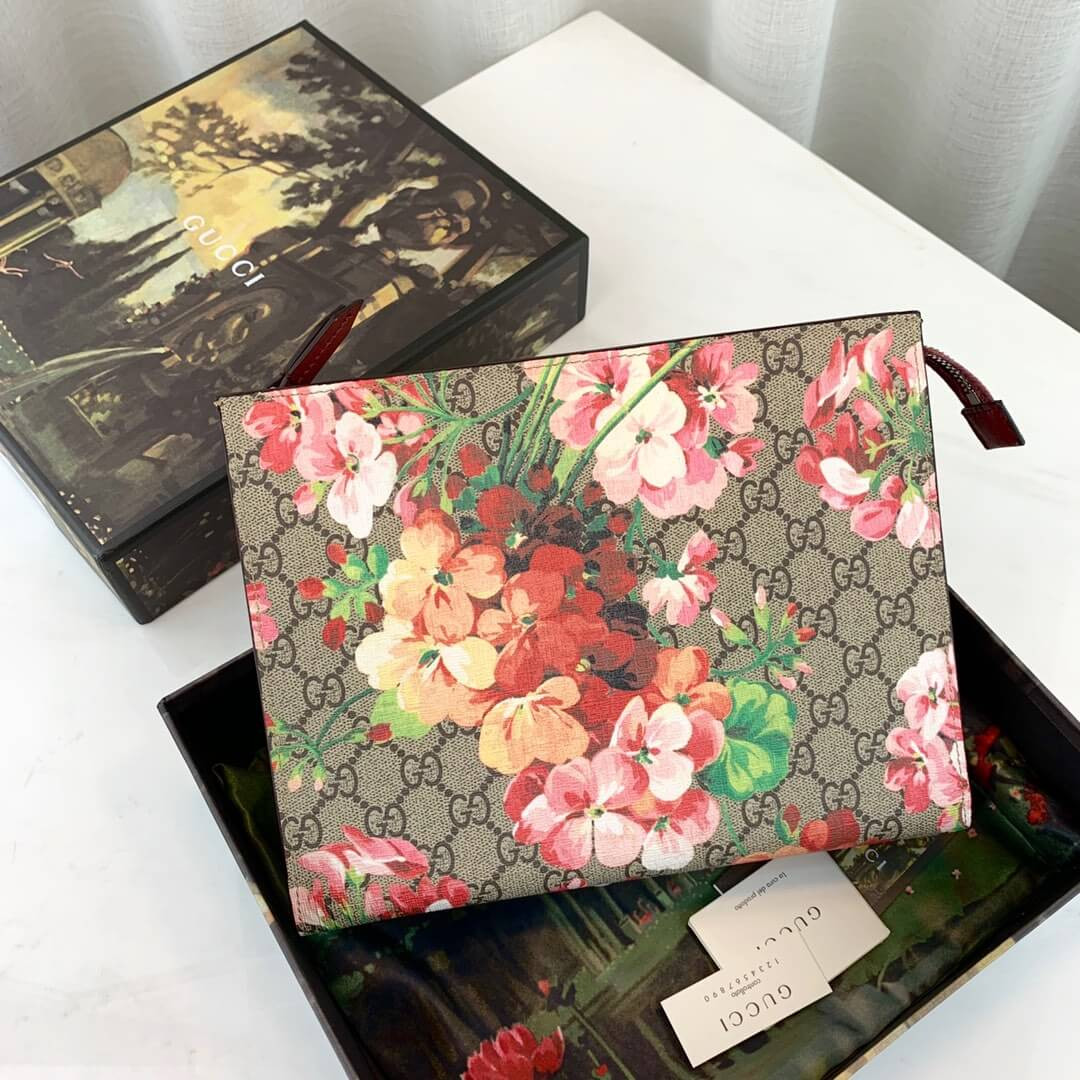 Gucci GG Blooms Large Cosmetic Case 430268