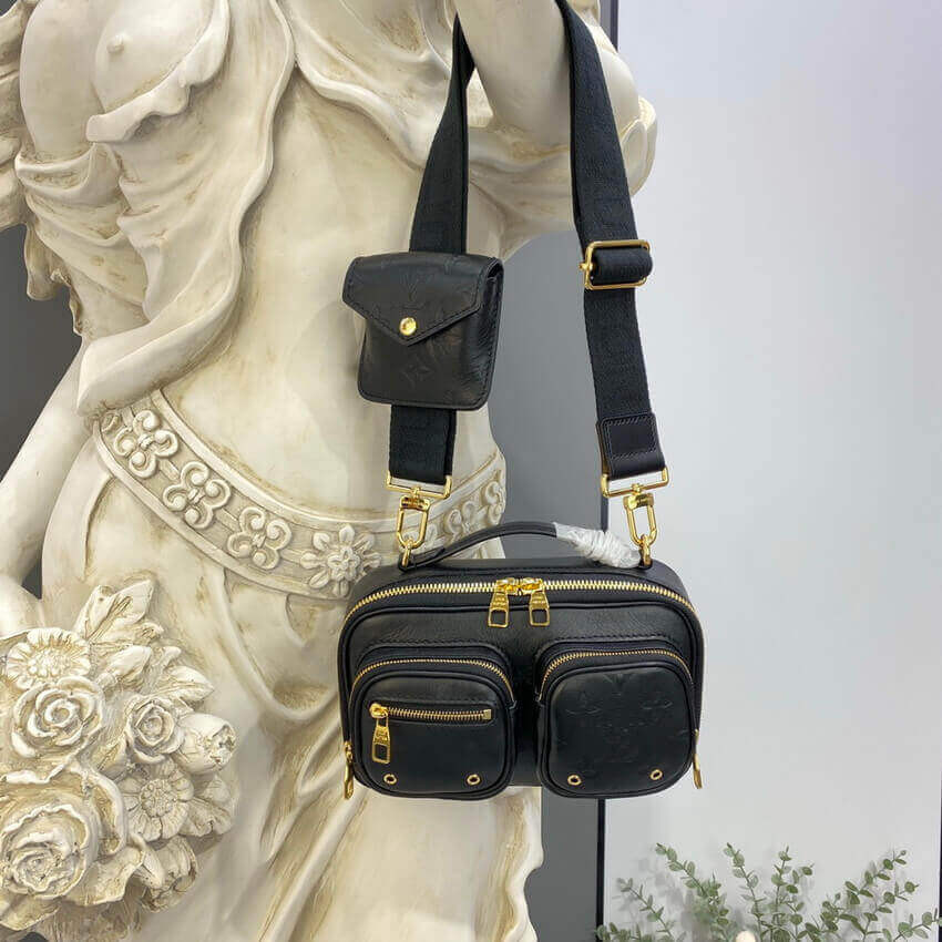 Louis Vuitton Calfskin Leather Utility Crossbody M80450