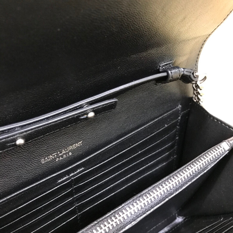 Saint Laurent Embellished Wallet On Chain 515271