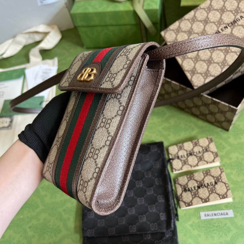 Balenciaga x Gucci Hacker Phone Bag 680130