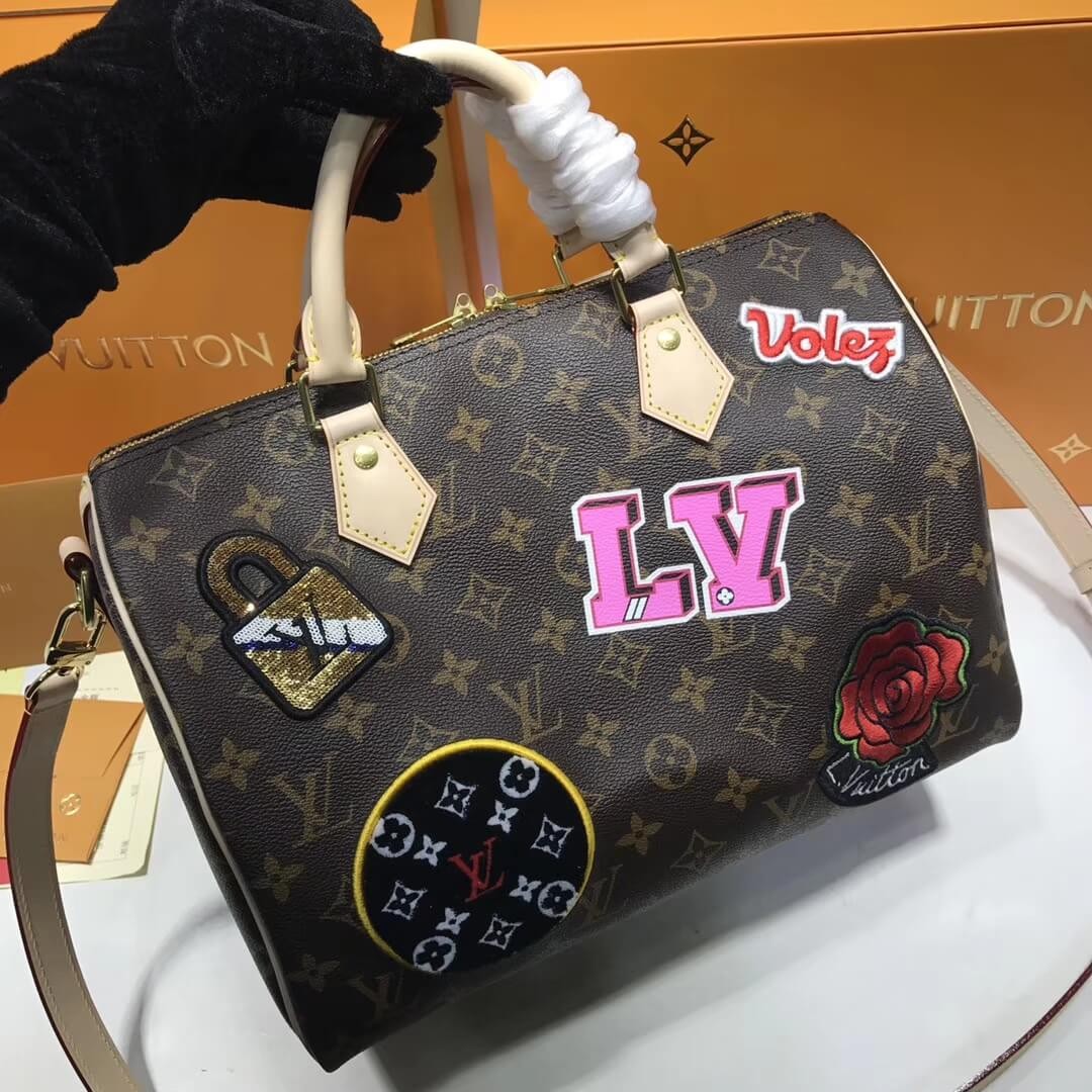 Louis Vuitton Monogram Speedy Bandouliere 30 M43989