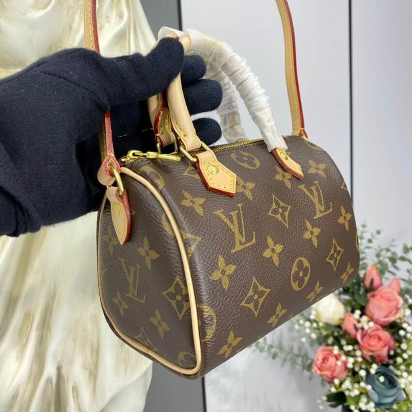 Louis Vuitton Monogram Canvas Nano Speedy M61252