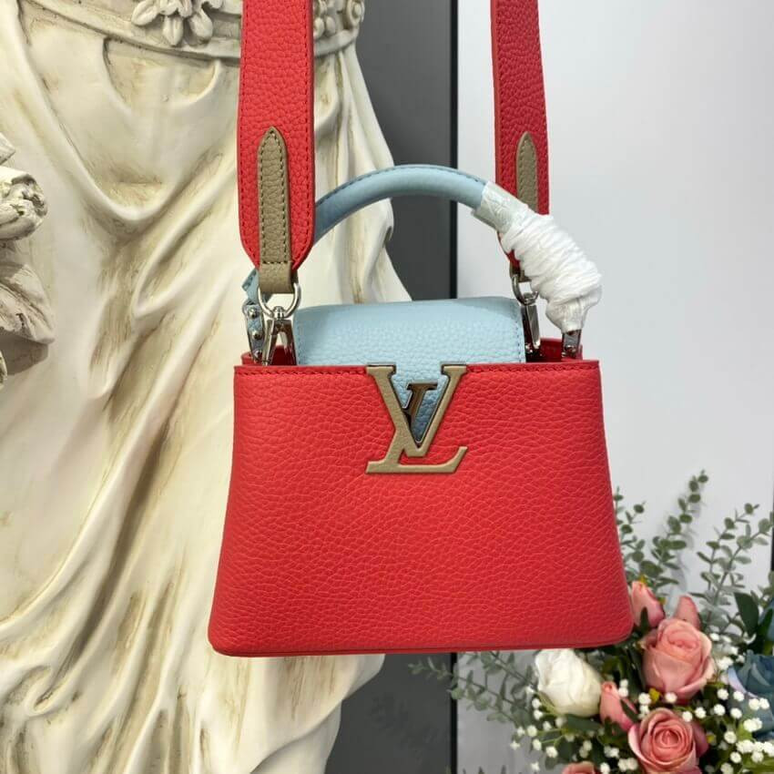 Louis Vuitton Taurillon Leather Capucines Mini M57520