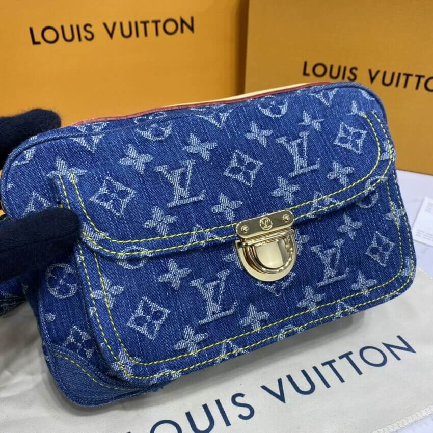 Louis Vuitton Monogram Denim Bum Waist Bag M95347