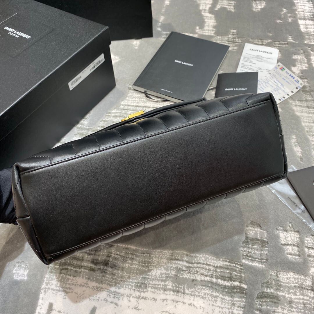 Saint Laurent Loulou Medium In Matelassé “Y” Leather 459749