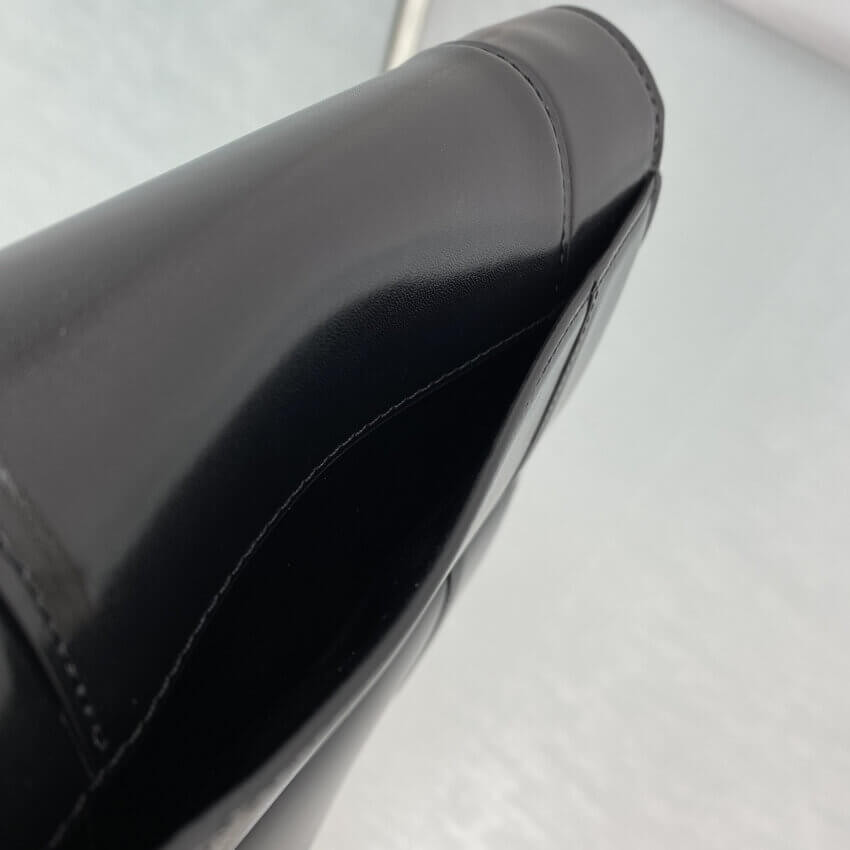 Balenciaga Hourglass Leather Strap Wallet