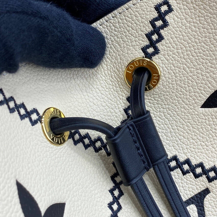 Louis Vuitton Neonoe MM M46023 Creme Beige/Black