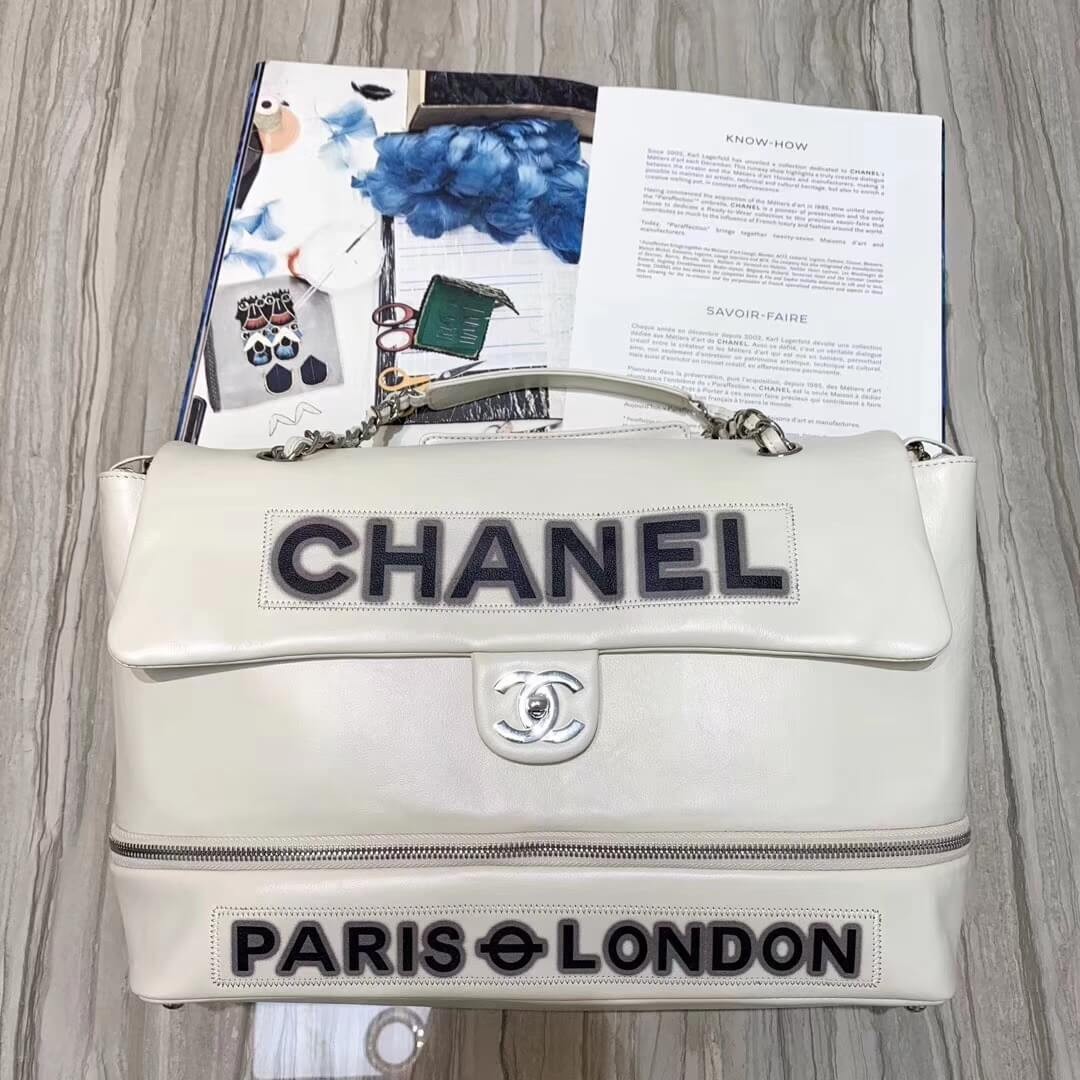 Chanel Flap Shopping Bag A1008
