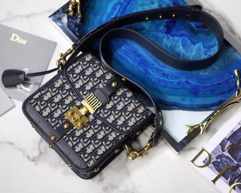 Christian Dior Oblique Dioraddict Square Flap Bag 424304