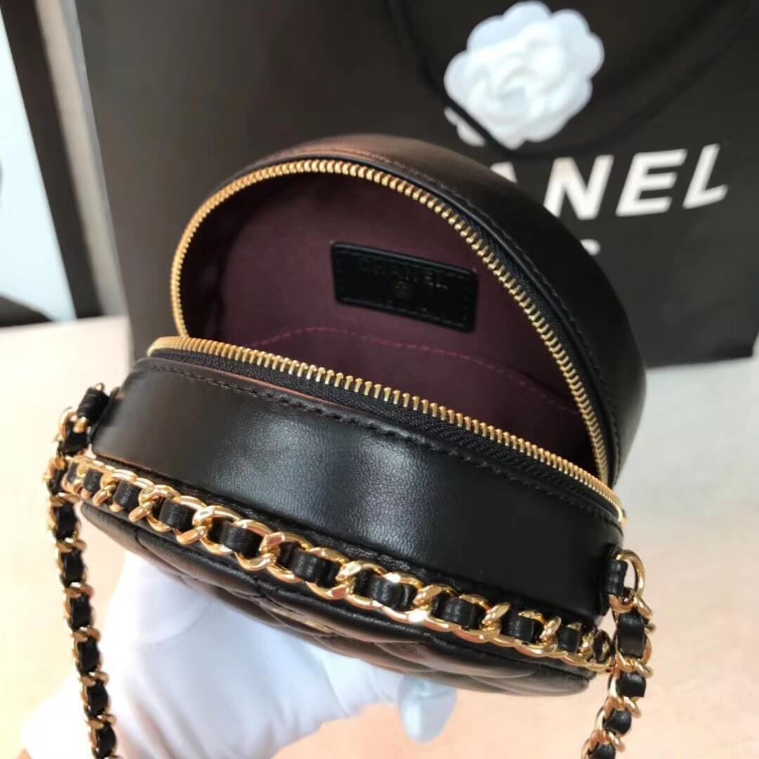 Chanel Round Clutch Chain Bag A70657