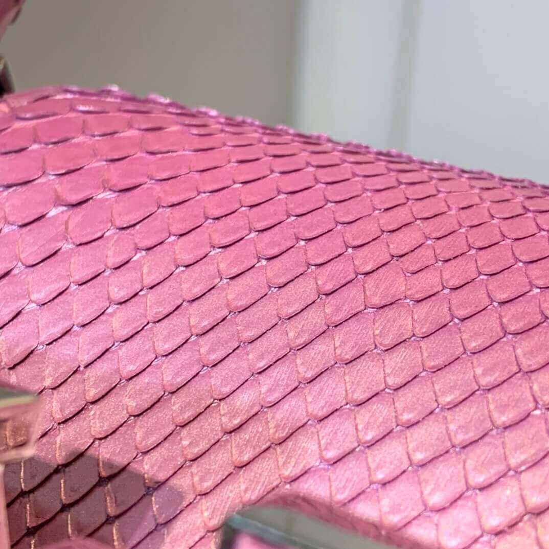 Louis Vuitton Taurillon Leather and Ayers Snakeskin Capucines Mini M55914